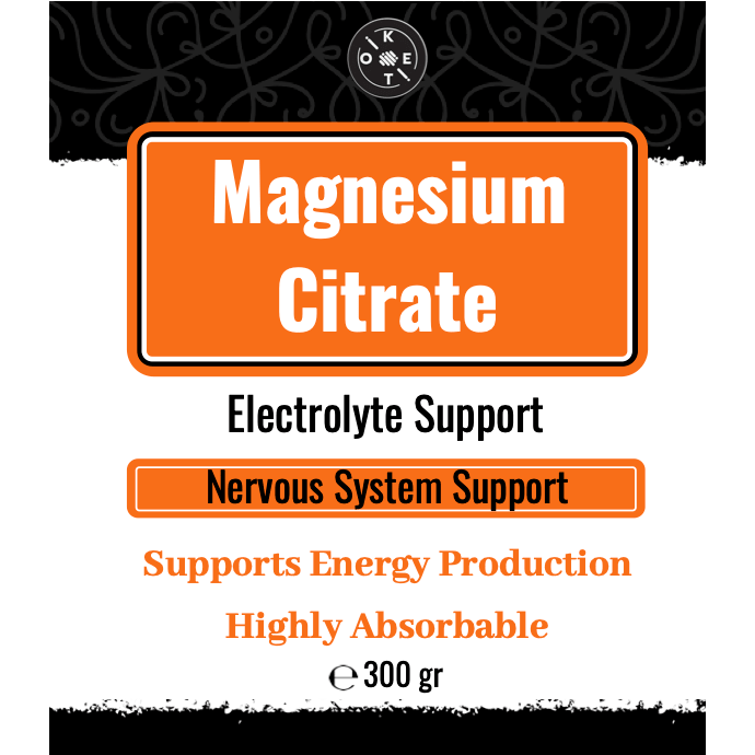 МАГНЕЗИЙ ЦИТРАТ 300ГР » КетоБг